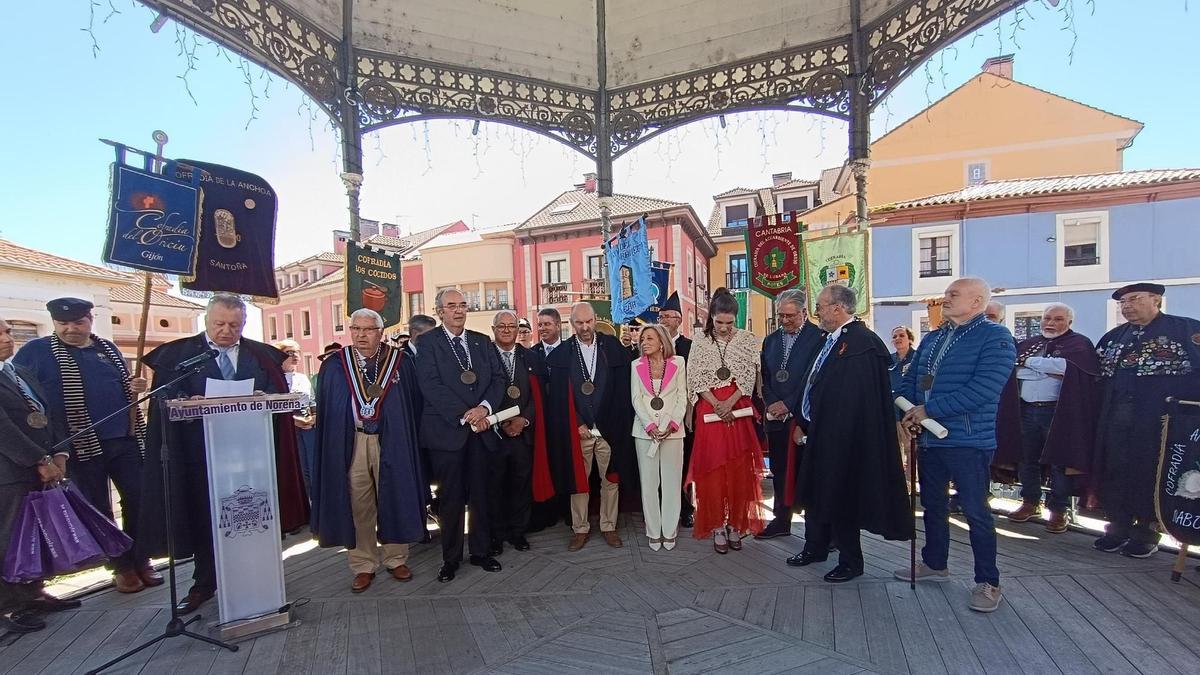 En imágenes: San Marcos  y el Capítulo de la Orden del Sabadiego llenan Noreña