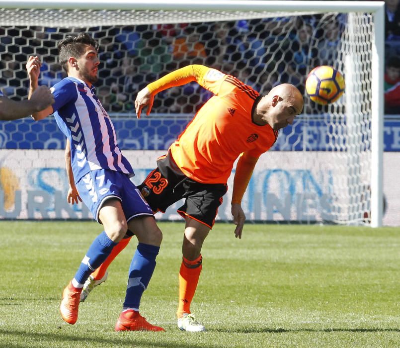 Alavés - Valencia, en imágenes