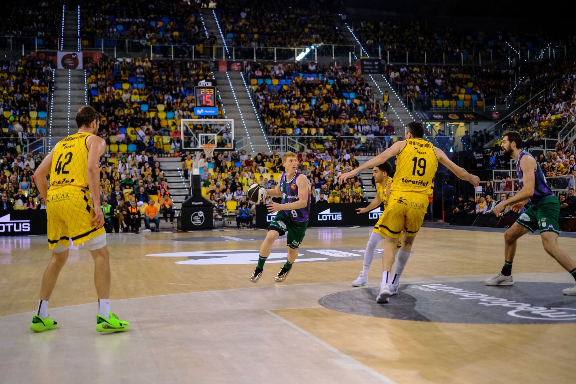 Semifinal Copa del Rey: Unicaja-La Laguna Tenerife | 15/02/2025  | 15/02/2025 | Fotógrafo: José Carlos Guerra