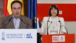 Pérez Llorca y Diana Morant.