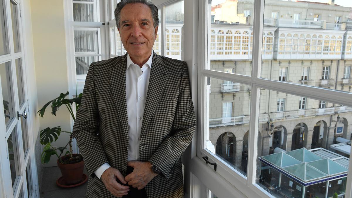 El periodista Iñaki Gabilondo en A Coruña.