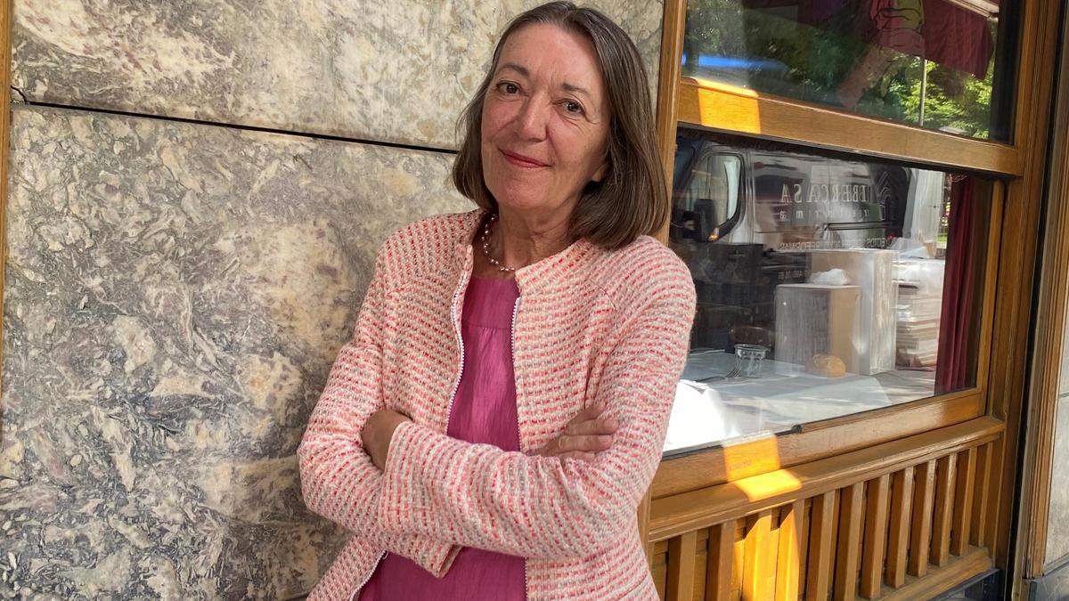 La escritora Ana Rodríguez Fischer