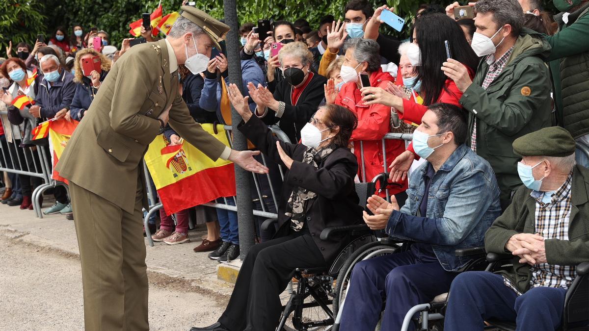 El rey Felipe VI visita Valencia de Alcántara