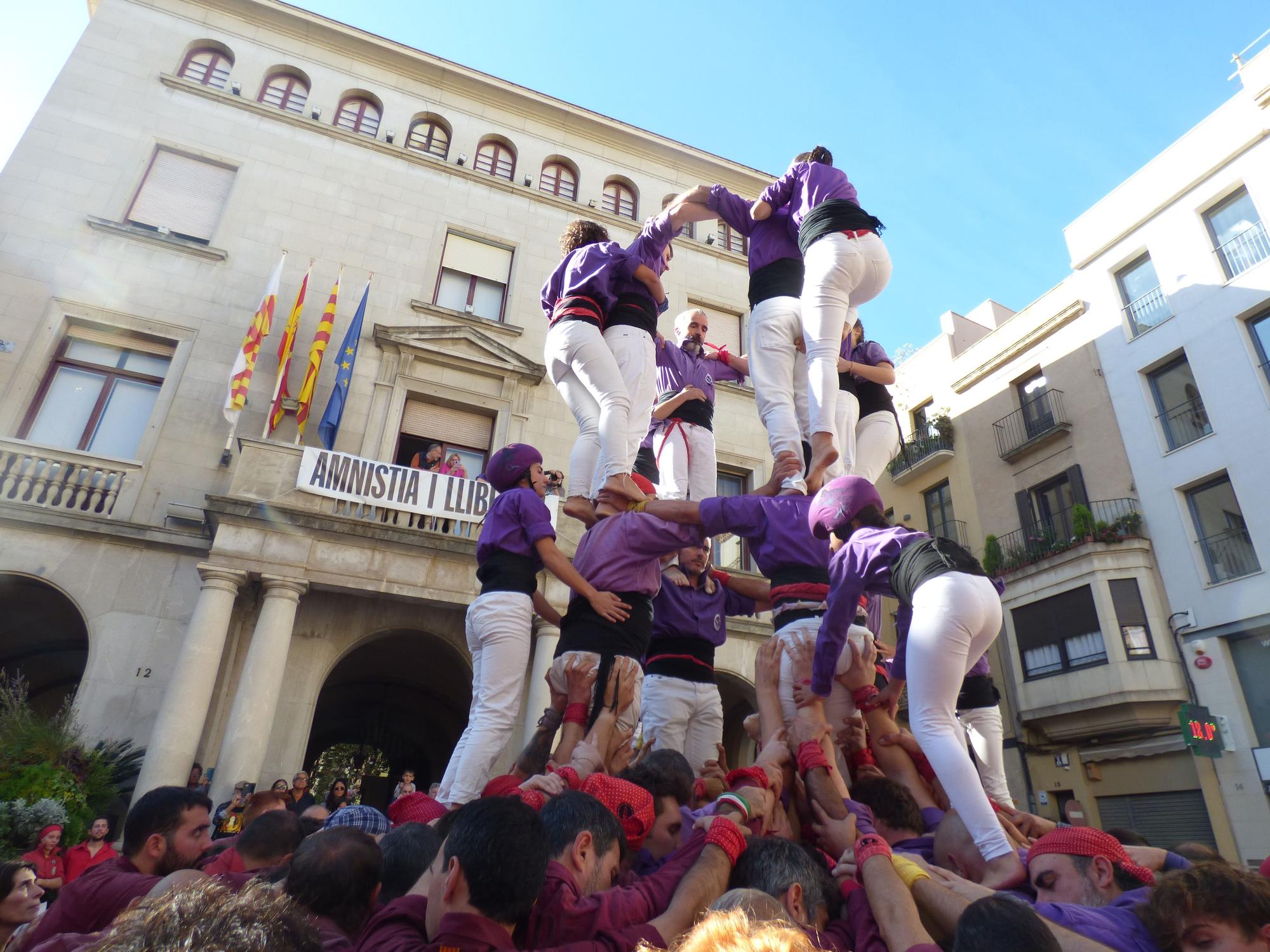Els Merlots de Figueres celebren el final de temporada acompanyats de la Colla Jove de Barcelona i els Maduixots