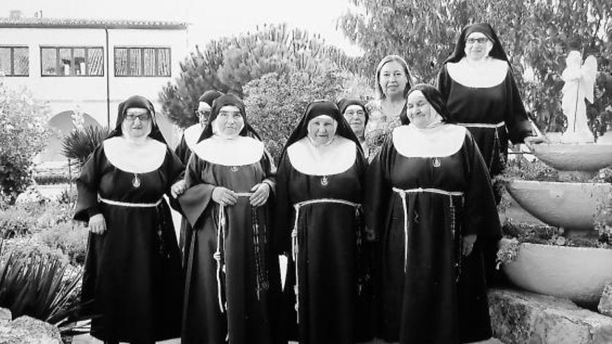 Las hermanas del convento de las Clarisas de Toro en una imagen tomada hace meses.