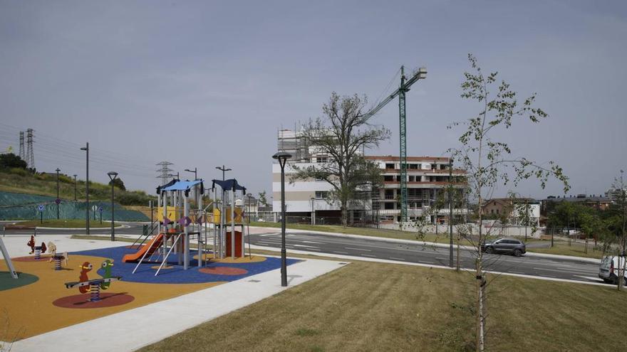 El crecimiento de un barrio de Oviedo: nuevas calles y 333 viviendas