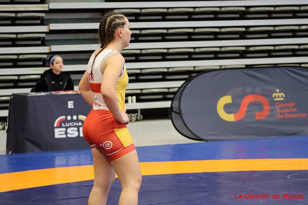Los deportistas murcianos en el Campeonato de España de lucha