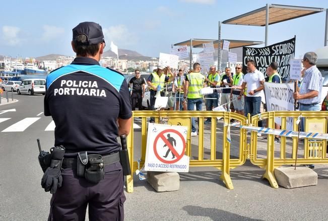 PROTESTA POLICIA PORTUARIA