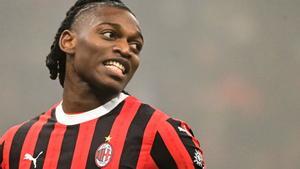 ¡No lo puede creer! La viral reacción de Rafael Leao al caño de Lamine Yamal ante la Real