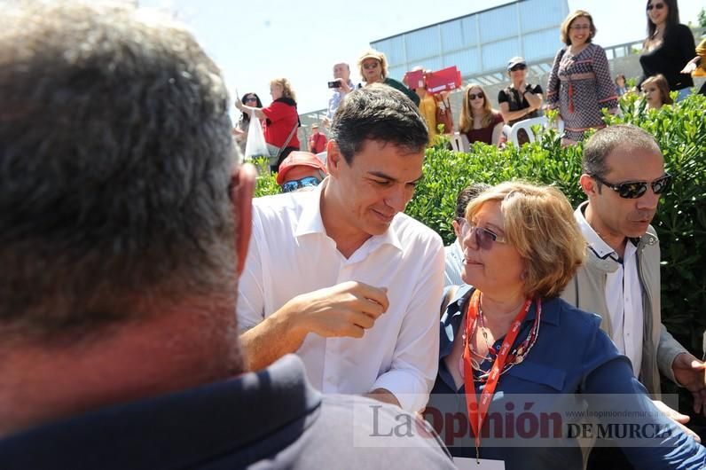 Pedro Sánchez en Murcia