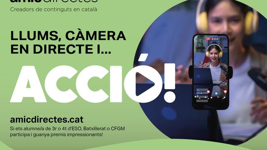En marxa la 2a edició d’AMIC-Directes, el concurs de creadors de continguts en català a Twitch
