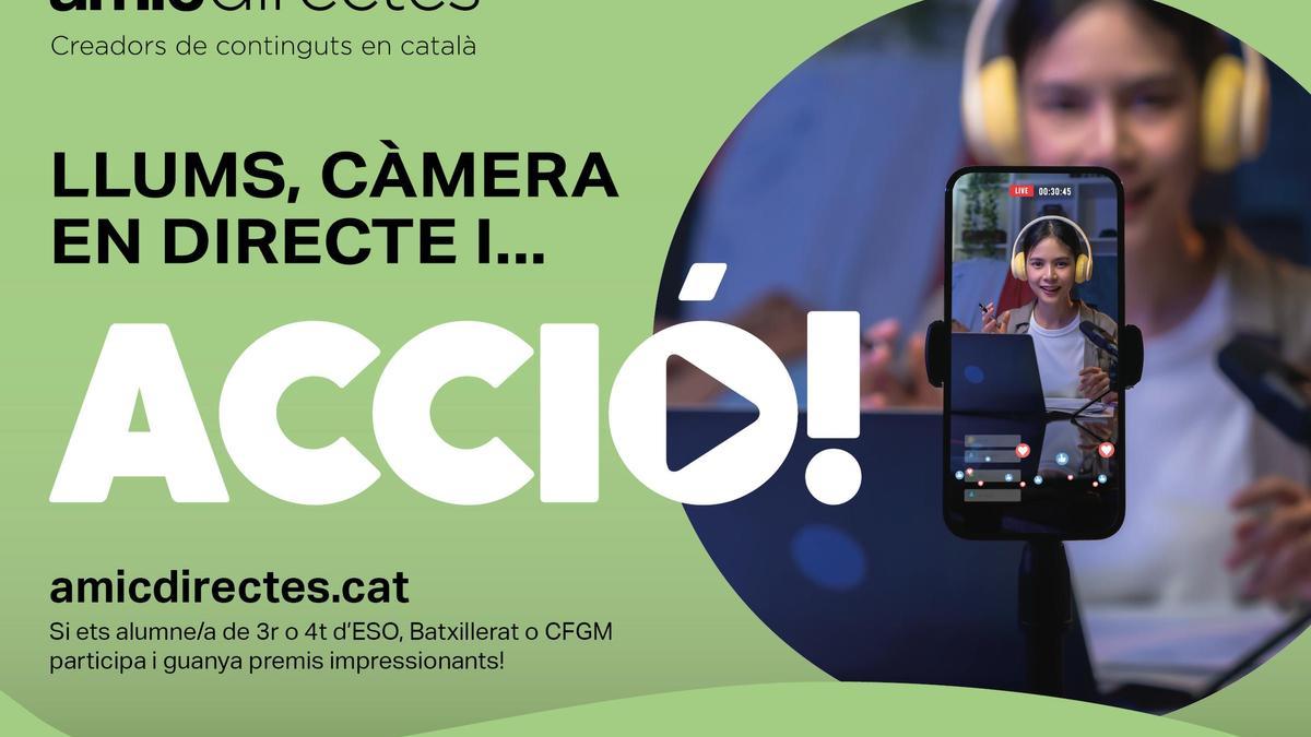 AMIC-Directes, el concurs de creadors de continguts en català a Twitch