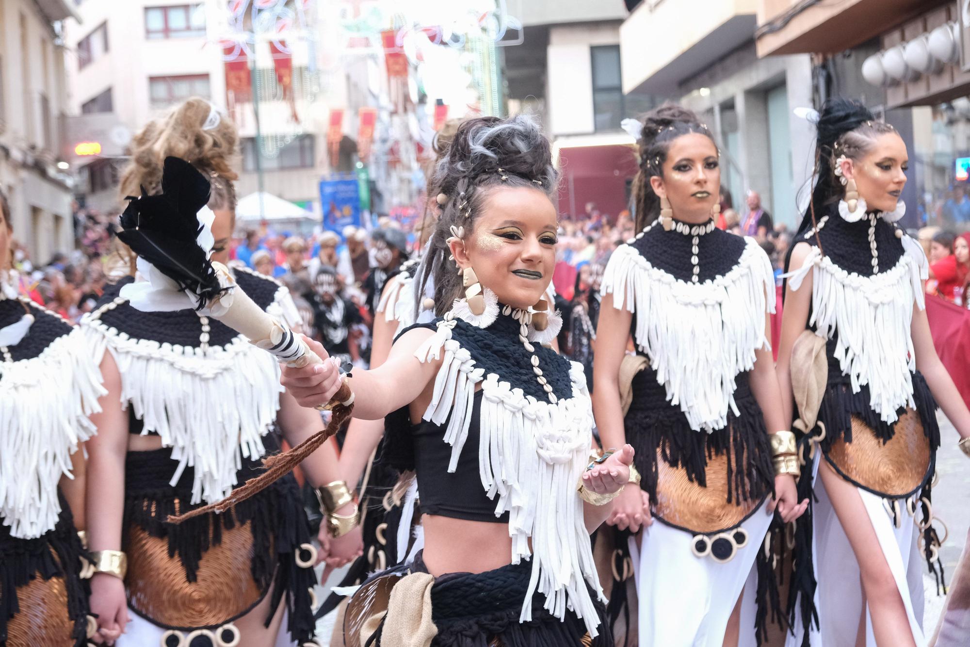 Así ha sido el desfile infantil de las fiestas de moros y cristianos de Elda