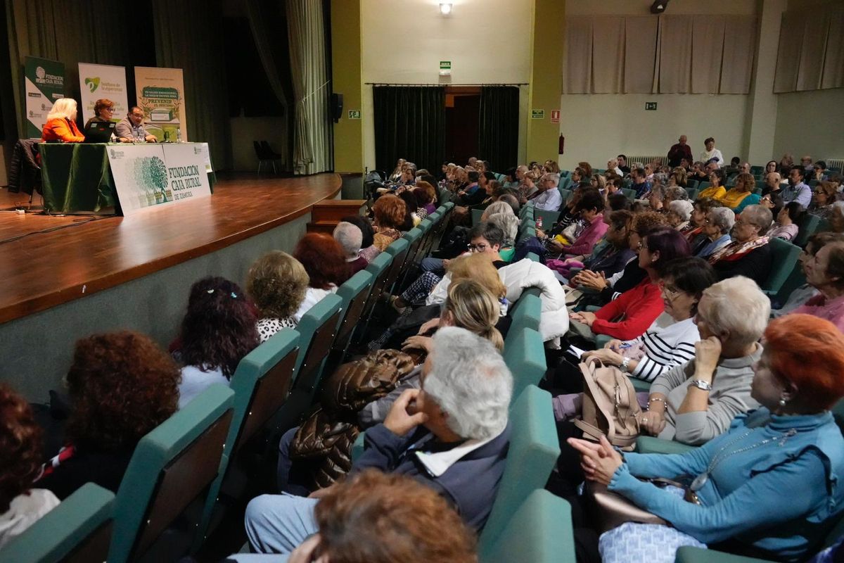 Jornada Infosalud en el paraninfo del Colegio Universitario