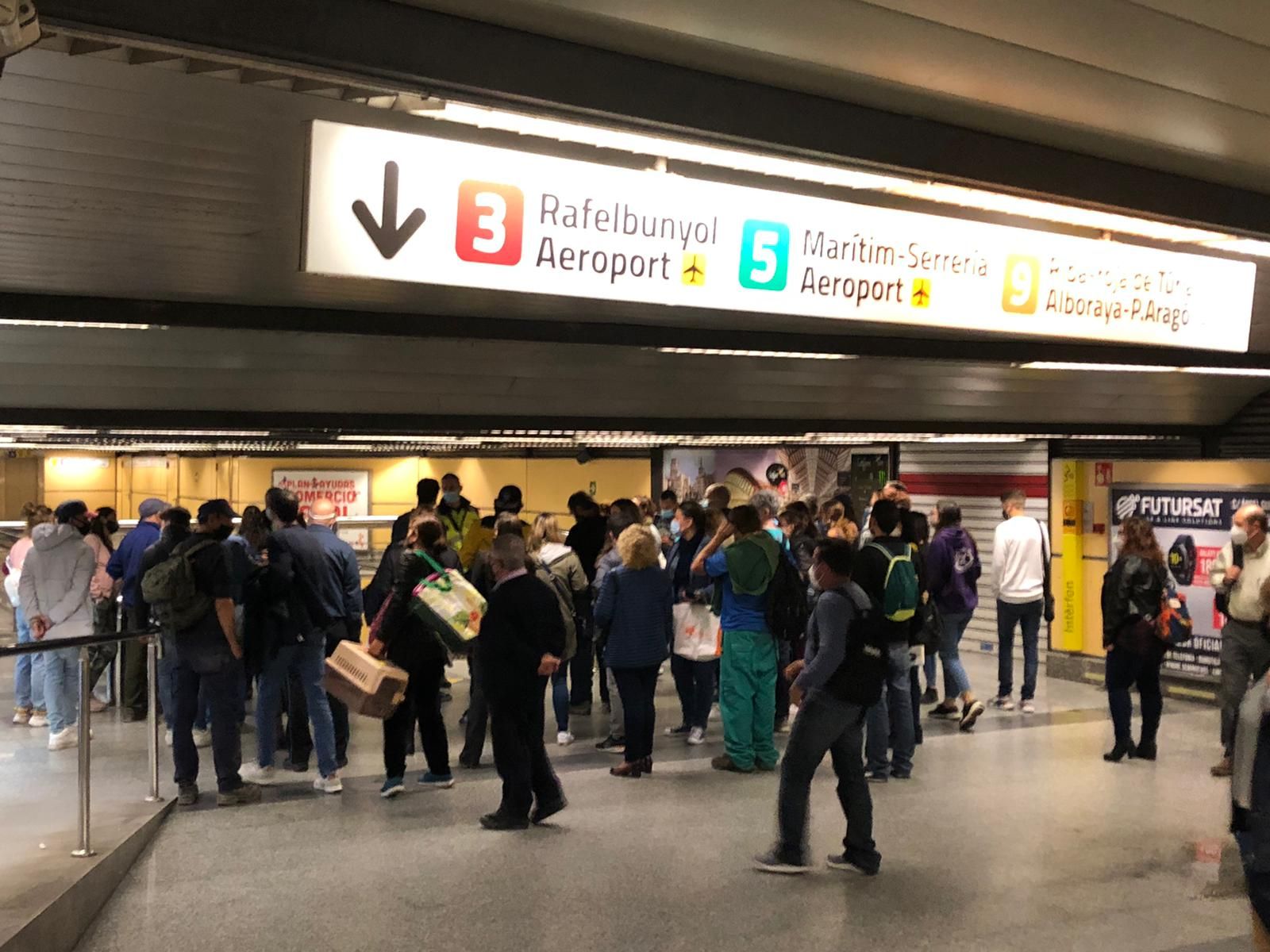 Retrasos en Metrovalencia hoy