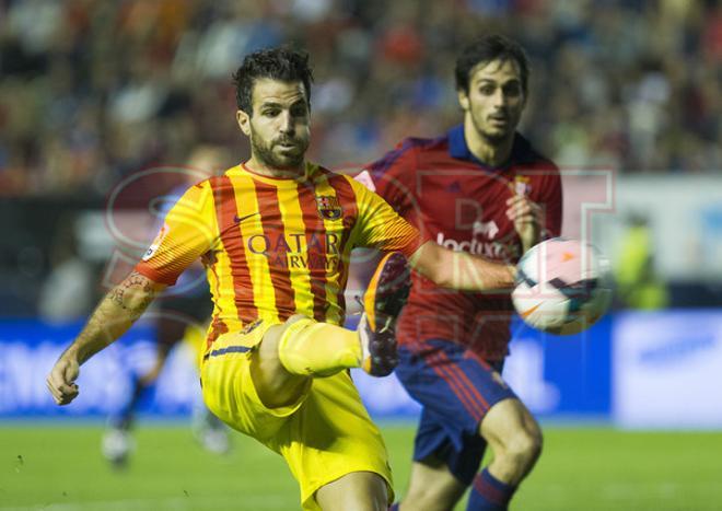 Las imágenes del Osasuna-FC Barcelona