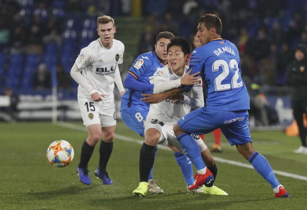 Getafe CF - Valencia CF, en imágenes