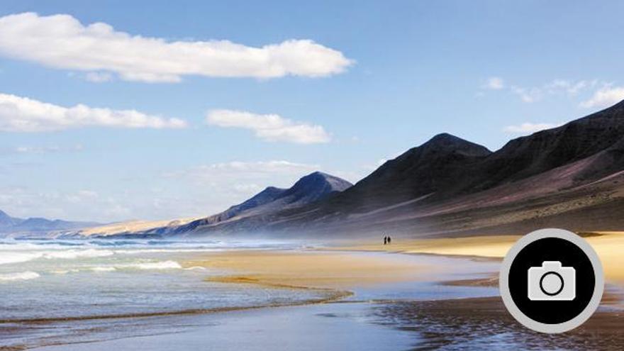 La playa de Cofete en Fuerteventura.