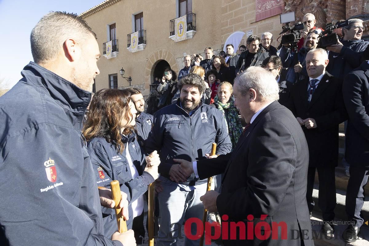 Así ha sido la visita de Isabel Díaz Ayuso a Caravaca de la Cruz