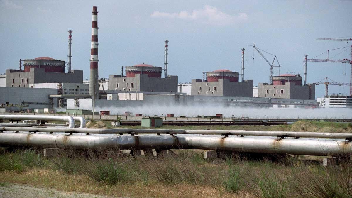 La central nuclear de Zaporiyia, en una imagen de archivo