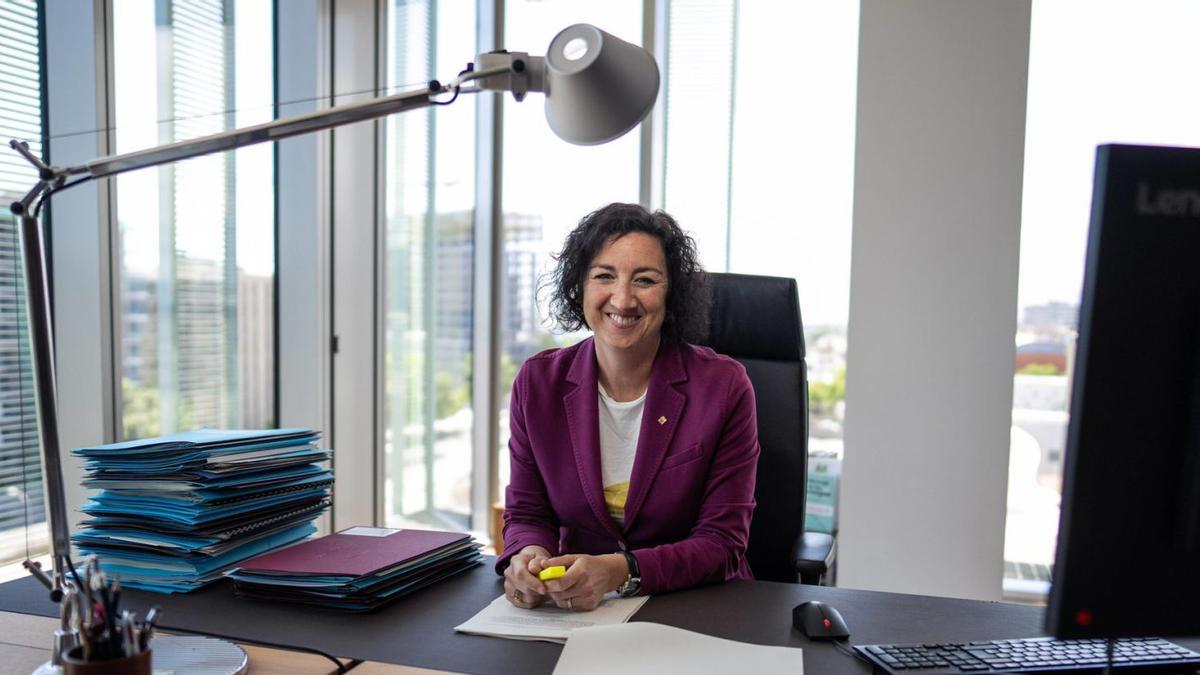 La consellera d’Economia, Alícia Romero. | ZOWY VOETEN