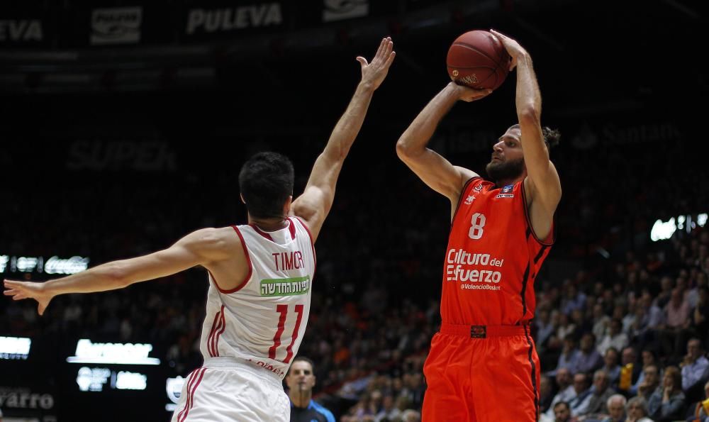 Las mejores imágenes del Valencia Basket - Hapoel Jerusalem