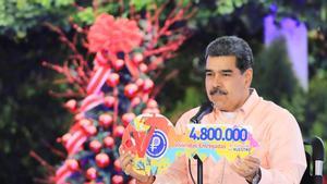 El presidente de Venezuela, Nicolás Maduro, en un acto del Gobierno.