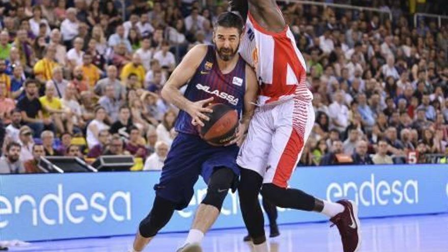 Juan Carlos Navarro, en el seu últim partit, contra el Baskonia