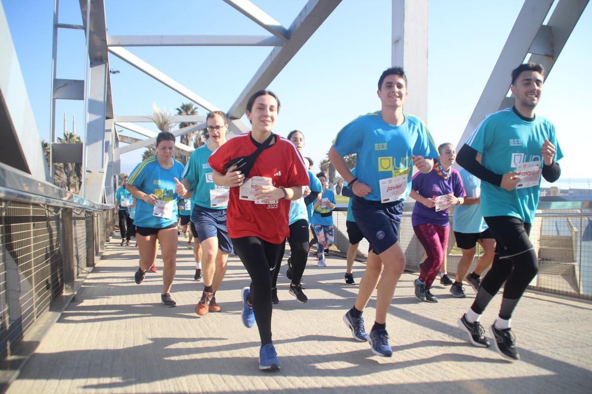 Carrera Unirun 2023 en Barcelona