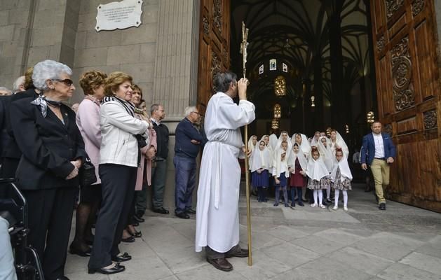 Procesión de Las Mantillas en Las Palmas