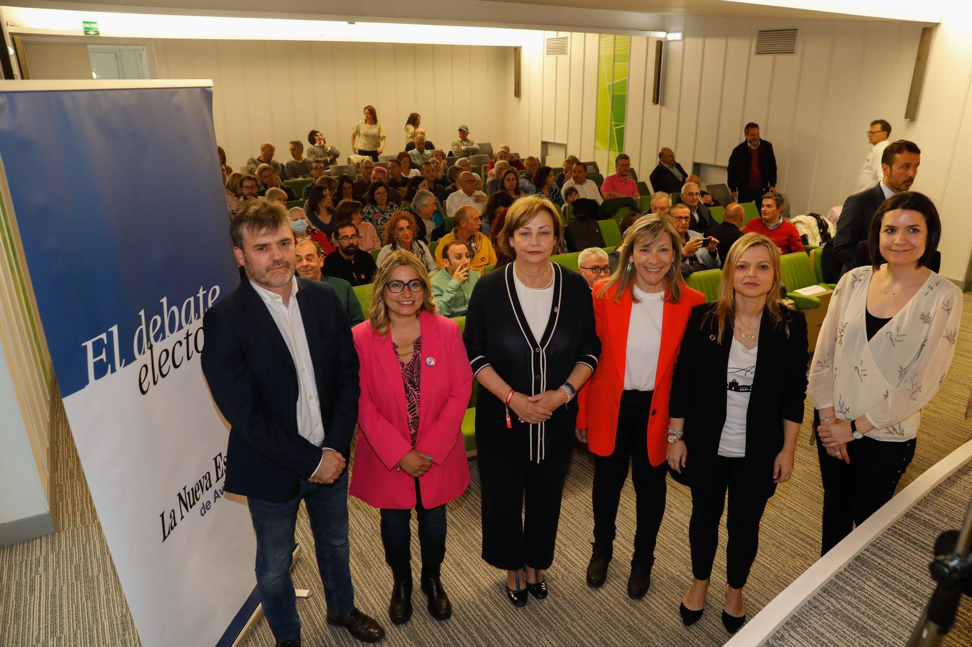 EN IMÁGENES: Así fue el debate electoral organizado por LA NUEVA ESPAÑA en Avilés