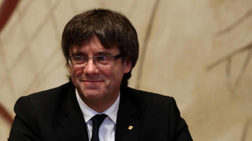 Carles Puigdemont, presidente de la Generalitat de Cataluña.