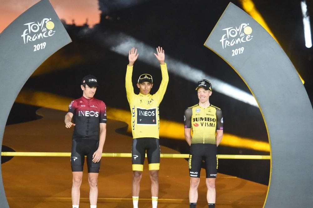 Egan Bernal, campeón del Tour de Francia