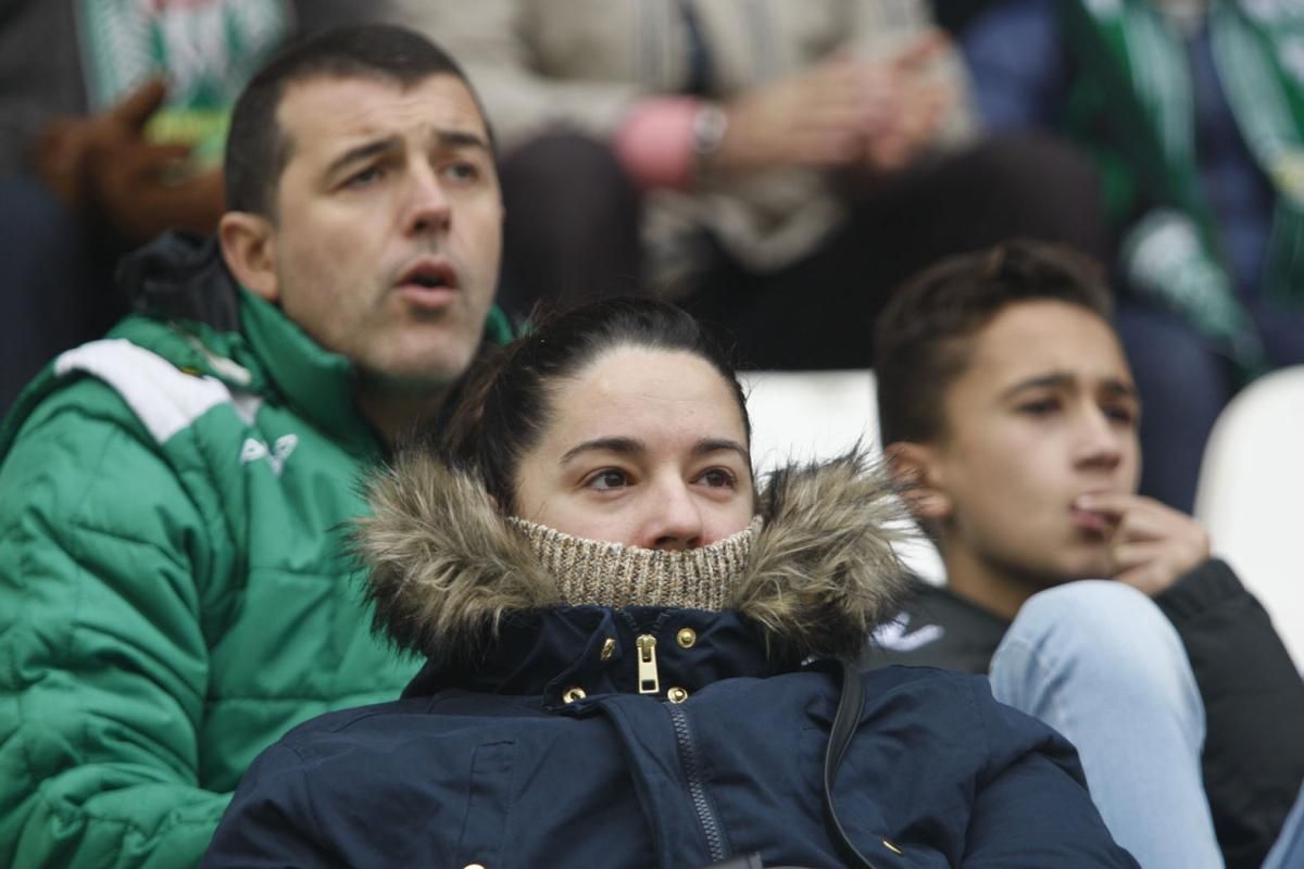 La afición cordobesista fuera y dentro del campo