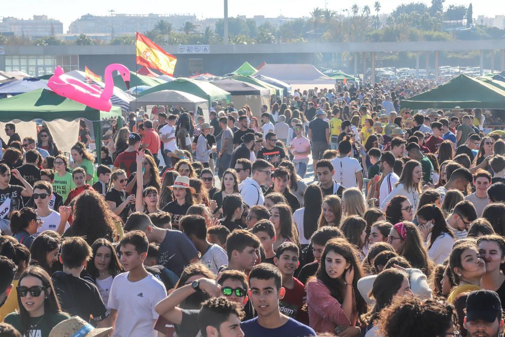 Miles de vecinos de Torrevieja disfrutan del Día de las Paellas en el recinto ferial con motivo de las fiestas patronales de La Purísima2018