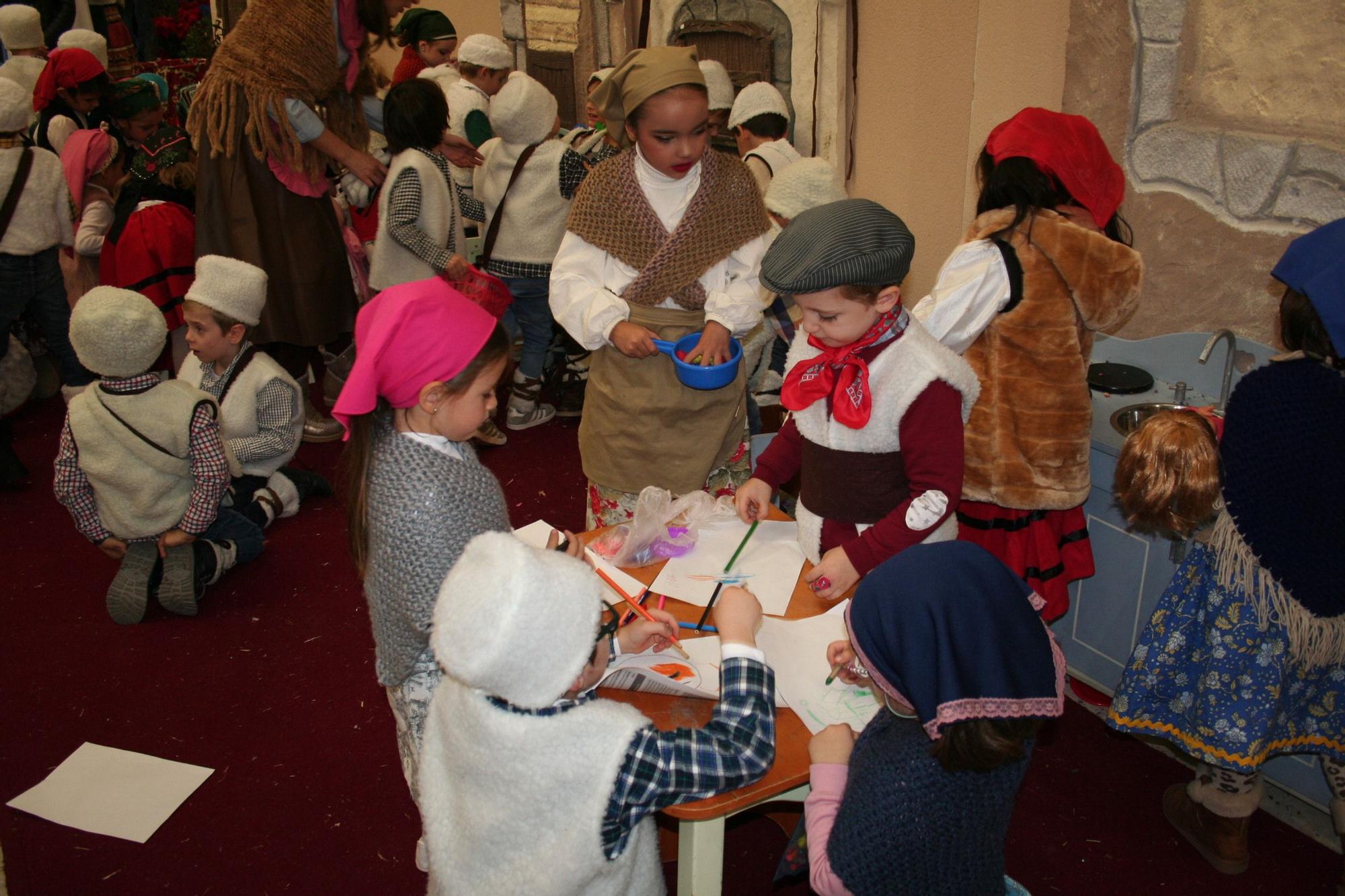 Belén Viviente del colegio San Francisco de Lorca