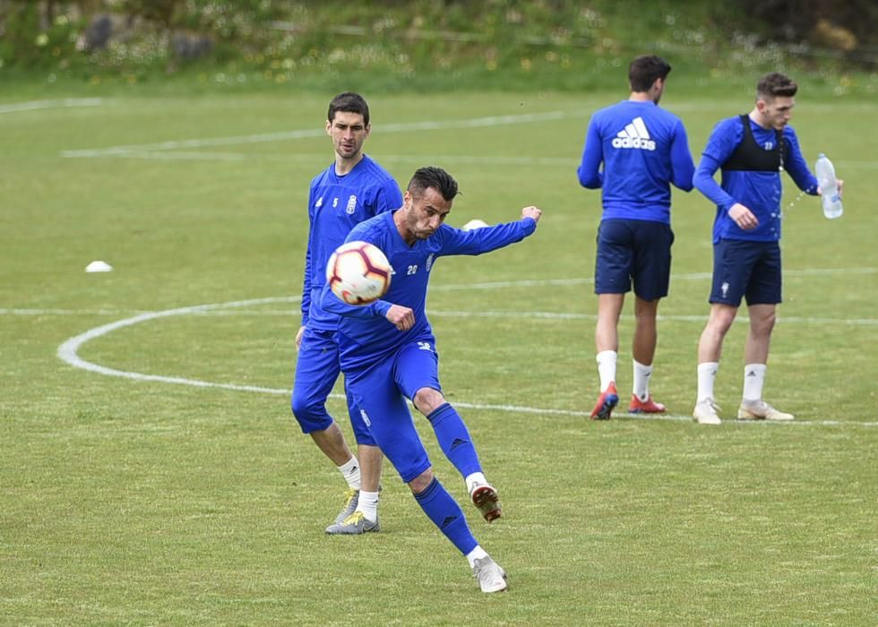 Entrenamiento del Oviedo