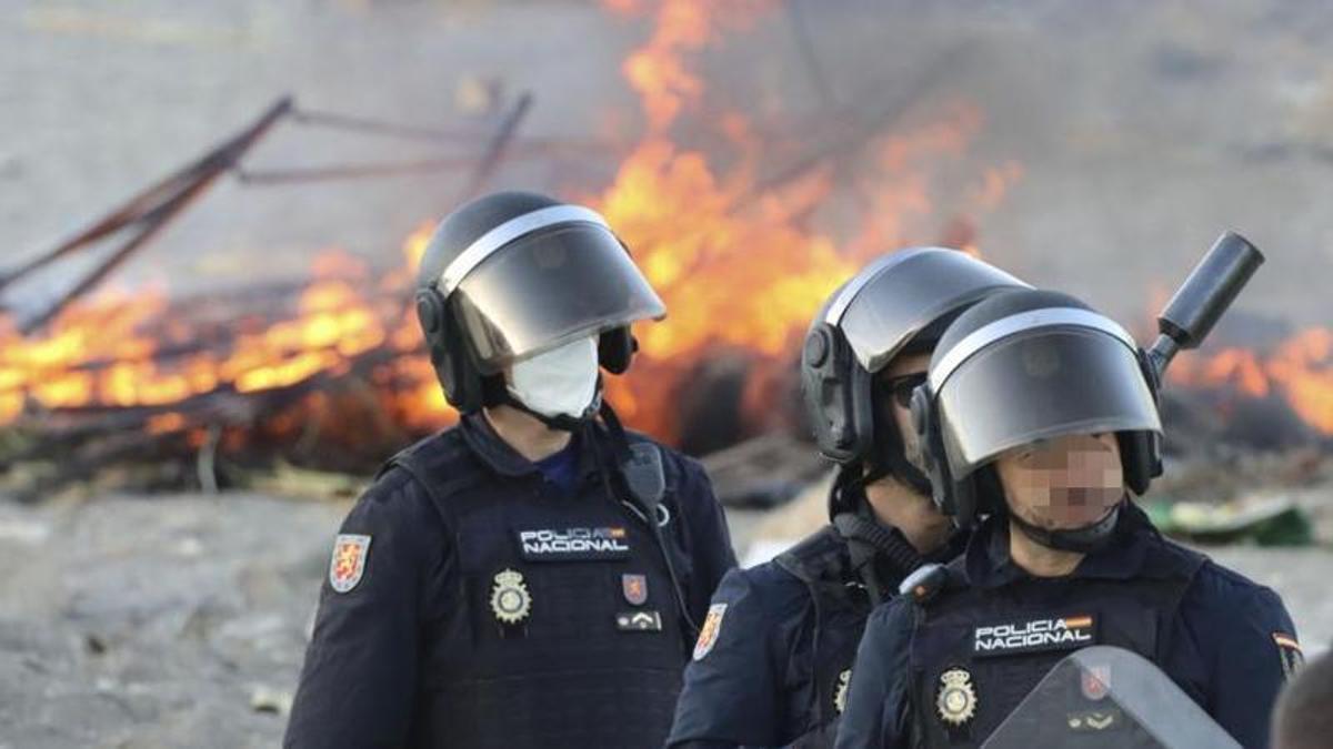 La escalada violenta en Ceuta pone en alerta a las Fuerzas de Seguridad