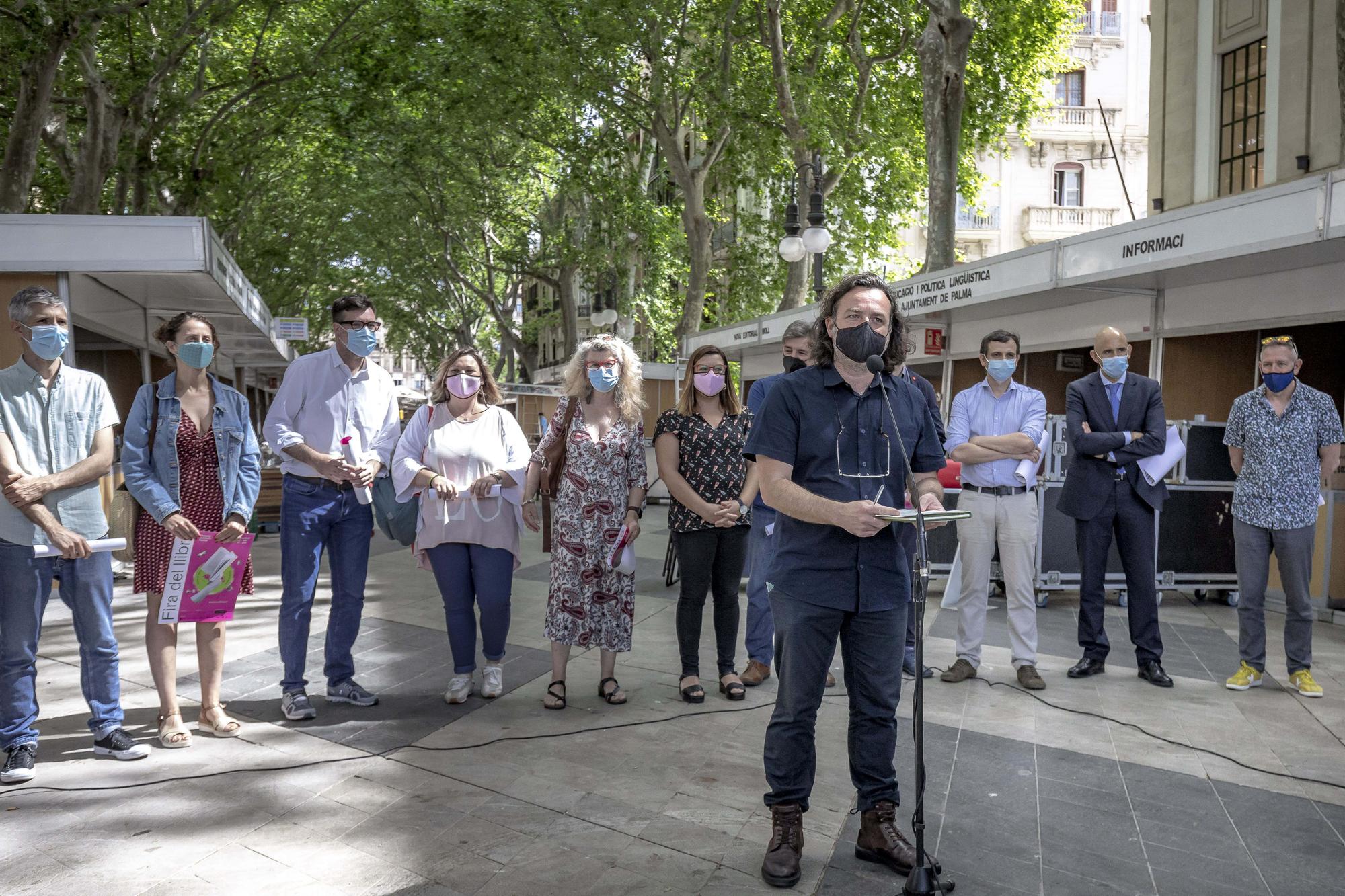 Los libros regresan a Es Born en una feria literaria con récord de participación