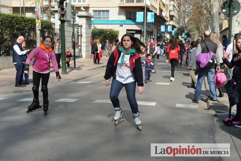 Marcha solidaria de Jesús-María por Haití