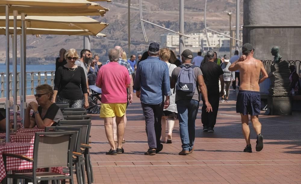 Coronavirus en Canarias | Restaurantes italianos en Playa Chica, en Las Canteras.