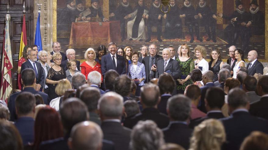 9 d'Octubre: Acto institucional en el Palau de la Generalitat