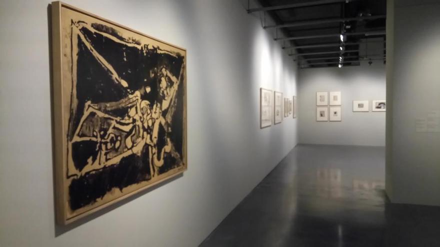 La exposición &#039;Alechinsky en el país de la tinta&#039; en el Centre Pompidou Málaga