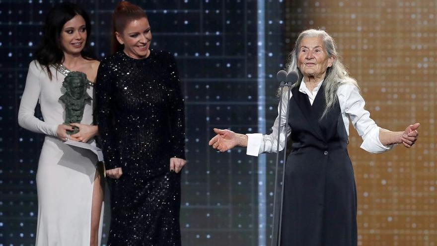 Benedicta Sánchez, Goya a la mejor actriz revelación con 84 años