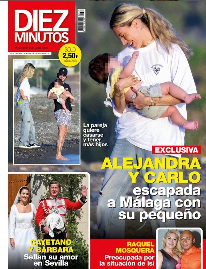 Portada de 'Diez Minutos', miércoles 8 de octubre de 2025