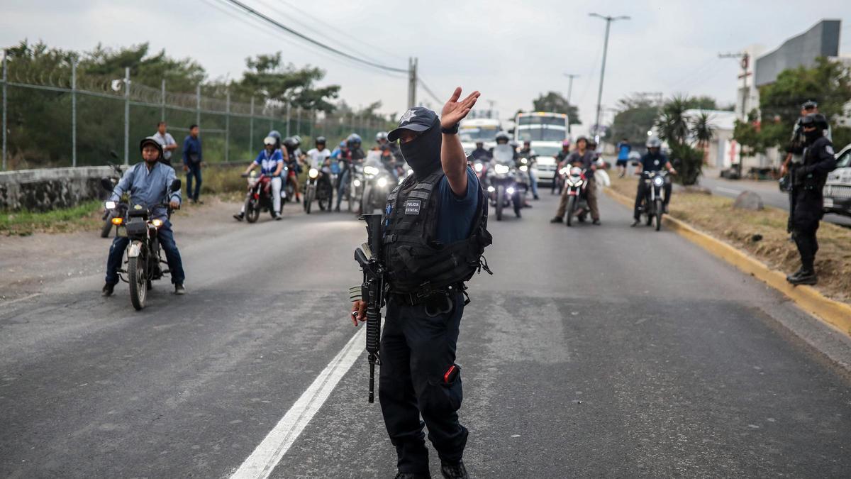 Un policía mexicano en Veracruz, en una imagen de archivo.