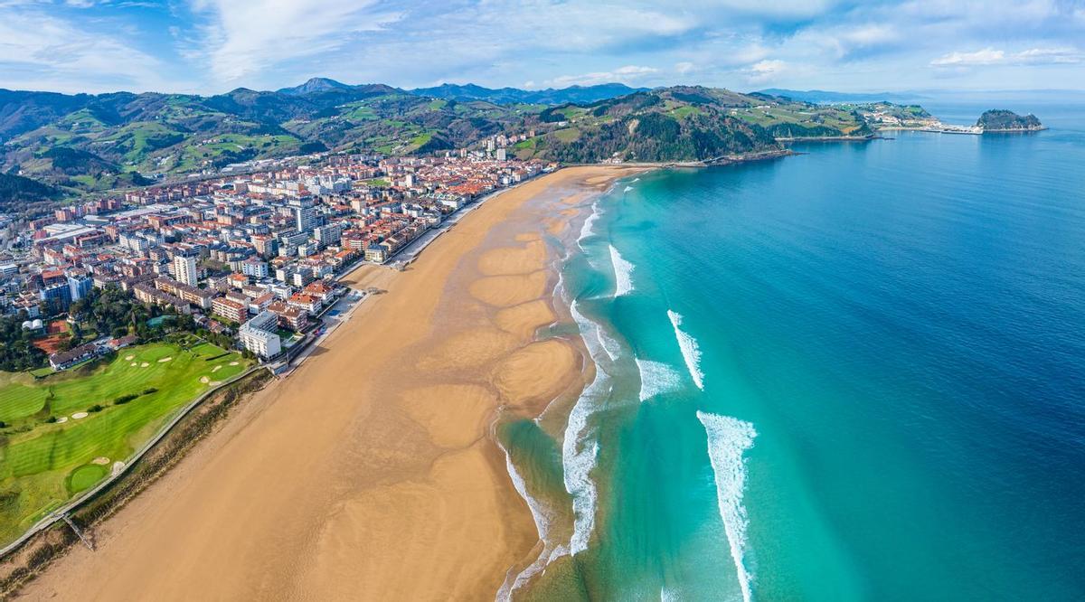 Playa de Zarautz, País Vasco