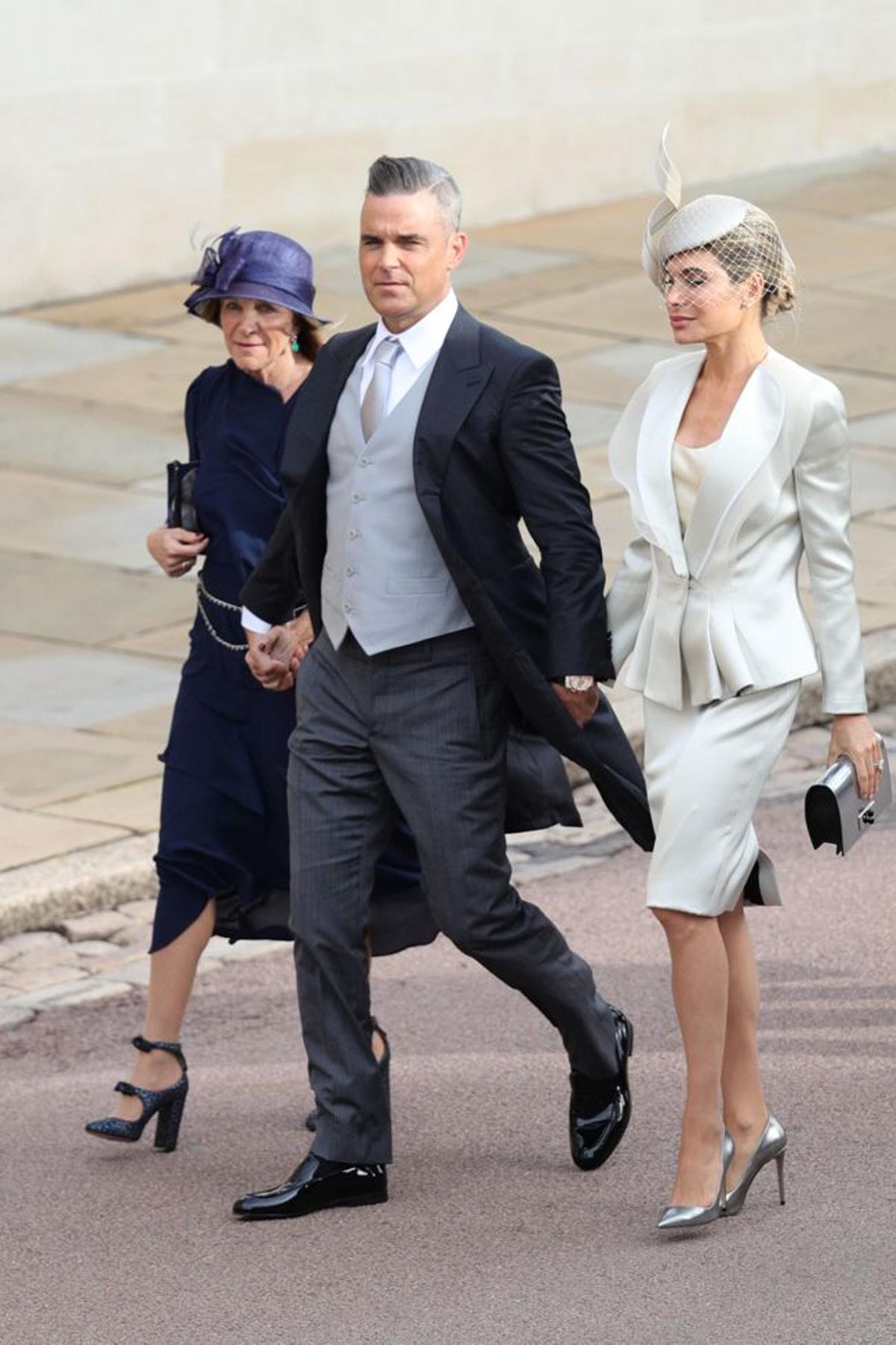 Robbie Williams, Ayda Field y Gwen Field