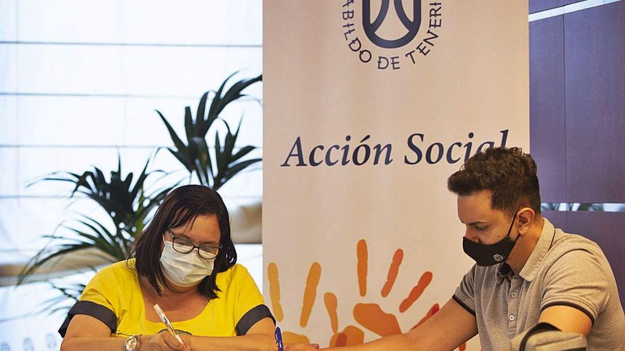 Acción Social allocates 6.8 million to help the most vulnerable people in Tenerife