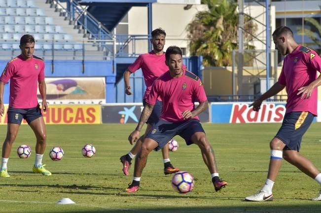 Entrenamiento de la UD Las Palmas en Maspalomas